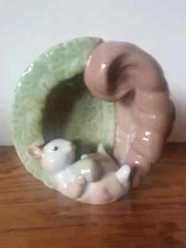Lladro #8069 Natural Frames Squirrel Glossy Figurine 97 with Box Spanish Statue picture