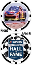 TERRY LABONTE - NASCAR HALL OF FAME - POKER CHIP - NASCAR, RACING, HOF picture