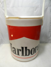 Rare Vintage Large Marlboro Hard Plastic Coolers Rewards Program 19