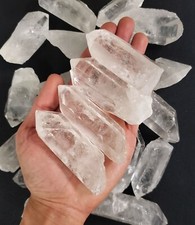 LARGE QUARTZ POINTS - SET OF 4 - Quartz Crystal Points from Brazil picture