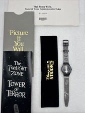 1994 Disney-MGM Studios Twilight Zone Tower of Terror Commemorative Watch Ticket picture