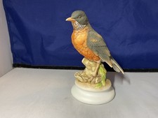 VINTAGE LEFTON CHINA HAND PAINTED KW1282 ROBIN LEFTON EXCLUSIVE JAPAN -FSL picture