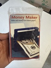 VNTG Royal Magic Money Maker NOS Easy To Do Magic Beginner - Blank Paper To Bill picture