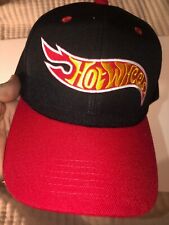 HOT WHEELS RED / BLACK HAT. CHOICE OF TWO STYLES  MINT COLLECTIBLE KILLER HAT picture