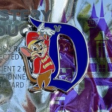 Disneyland Hidden Mickey Wave B 2026 - Gothic D Timothy Pin picture
