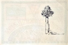 Jeffrey Catherine Jones Palm Palmetto Tree Original Fine Ink Art picture