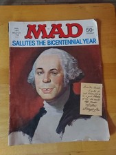 mad magazine #181 george washington bicentennial cover VG 3/4 Grade March 1976 picture