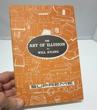 Vintage Supreme Magic Book The Art of Illusion Will Ayling Stage Magic picture