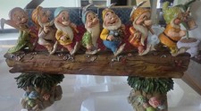 Jim Shore Disney Traditions Snow White & The 7 Dwarfs “Homeward Bound” #4005434 picture