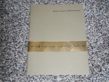 OLD 1965 WESTERN AIRLINES ANNUAL REPORT picture