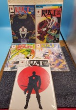 RAI COMIC BOOK LOT #5-8 & 0 Valiant Comic 1992  NM picture