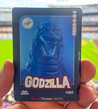 Dodgers Godzilla Minus Zero Rage (Threat+5000) Trading Card #1989 2023 picture