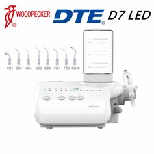 Woodpecker DTE D7 LED Dental Ultrasonic Scaler w/ HD-7L Handpiece Scaling Tips picture
