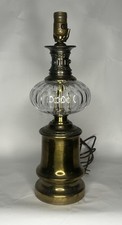 BEAUTIFUL Vintage Westwood Industries Glass Font Table Lamp picture