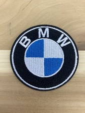BMW OFFICIAL BADGE EMBLEM LOGO 2.5” PATCH EMBROIDERED IRON ON NEW OLD STOCK picture