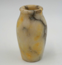 Vintage Antique Stone Marble Bud Cabinet Vase picture
