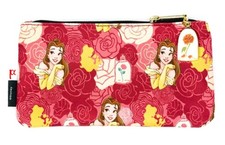 Loungefly Disney Beauty and the Beast Belle Roses Floral Cosmetic Pouch LE picture