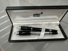Gorgeous Lot Of 2 Montblanc Ballpoint Pens In Box picture