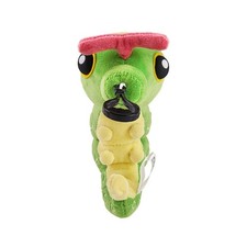 Genuine PC Center Caterpie Stretchable Plush Bag Pendant Key-chain Birthday Gift picture