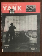 WWII MARCH 1944 : YANK MAGAZINE : CENTRAL PACIFIC EDITION  *(Worn Reproduction)* picture
