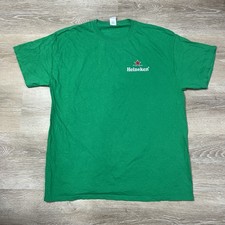 Heineken Mens XL Green Beer Graphic Tee Cheers To Wearing Green picture