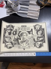 The Great Devereux Illusionist Magician Palmist Diablerie Old Vintage Print picture