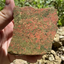 Large High Quality Unakite Rough Stone 15.26 Oz picture