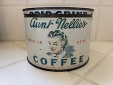 Vintage Aunt Nellie’s Coffee Tin picture