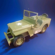 Rare 1986 Jim Beam Willis Army Jeep Decanter **Free Shipping** picture