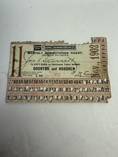 1902 DL&W Railroad Monthly Ticket Boonton to Hoboken NJ – Vintage Train Ephemera picture