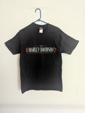 Vintage Harley Davidson Shirt Deadstock Outer Banks NC Hanes Beefy Made in USA M picture