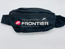 Vintage Frontier Airlines Fanny Pack Hip Pack Belted Bag Purse picture