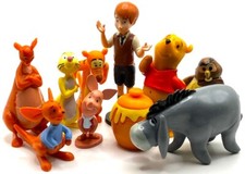 WINNIE THE POOH Figure Play Set DISNEY PVC TOY Tigger EEYORE Piglet KANGA Roo picture