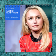 Hayden Panettiere 2027 Wall Calendar 12 Month Celebrity Photo Fan Collectible picture