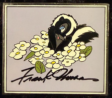 Disney Pin LE 100 Flower Frank Thomas Animator Disney Auctions Bambi 2003 picture
