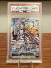 2021 White Black EN. # E027 EN- LUCIFUGUS QUEEN - DAL/WE33 GOLD SIGN - PSA 10 picture