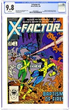 X-Factor 1D CGC 9.8 1986 4552520021 1st app. X-Factor picture