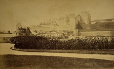 France, Dieppe, Normandy, Le Château, original print, 1870 picture