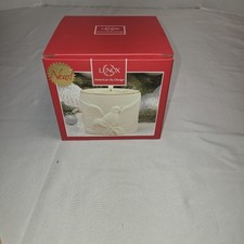 In Box LENOX Radiant Light Dove Votive/Tealight Candle Holder 3.5