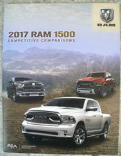 2017 DODGE 1500 COMPARISONS TRUCK BROCHURE picture