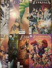 Eternals #1 1 1 4 6 6 9 9 Mixed Lot Variants 2021 Marvel Comics picture