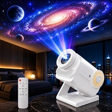 60 HD Animated Themes 3D Galaxy Star Projector Night Light | 60 HD animated s... picture