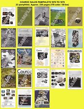 Couroc of Monterey 51 Product Pamphlets 1958-1985 PDFs approx. 426 pages on CD. picture