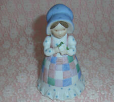 Holly Hobbie Figurine Bell Vintage 1990 Summit Collection. picture