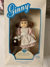 Ginny with Friends  1988, 8” posable doll  with Pet Dog. NIB picture