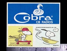 COBRA CB Radios - Original Vintage 1970's Racing Decals/Stickers picture