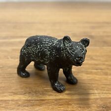 Unusual Antique Cast Iron Bear Grizzly Black Bears Paperweight High Detail 3