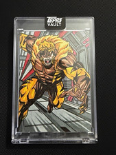 Topps 2026 Marvel Vault Premiere Sketches 1/1 Sabretooth Auto Gabriel Tardivo picture