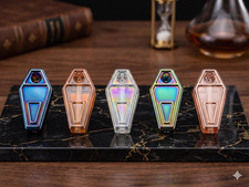 5x Coffin Glass Pipes Wholesale Lot picture