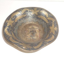 Antique 1776-1926 Sesquicentennial Exposition Decorative Metal Bowl Liberty Bell picture